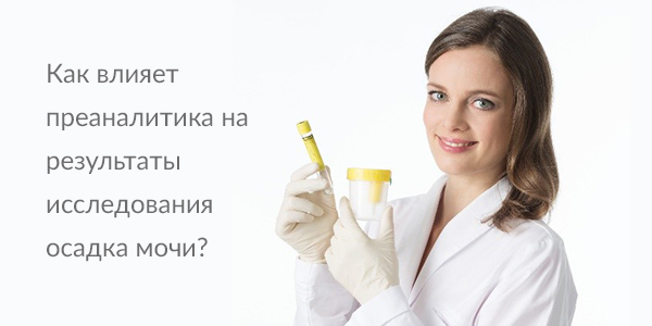 Как влияет преаналитика на результаты исследования осадка мочи?
