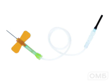 Игла-бабочка с защитным механизмом от укола Improsafe (Blood collection set with safety shield Improsafe), вариант исполнения: 0,5 мм х 19 мм (25G*3/4"), длина трубки 18 см