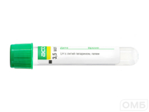 Пробирки вакуумные "Acti-Fine" для забора венозной крови с добавками и без по ТУ 32.50.50-001-00057974-2017, в варианте исполнения: 8. Пробирки вакуумные «Acti-Fine®» для забора венозной крови с литий гепарином, гелем: размер 13х75 мм, объем 3,5 мл