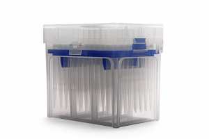 Наконечники одноразовые стерильные для микропипеточных дозаторов, MAXIPENSE (с пониженной адгезией), с фильтром, в штативе объемом 1250 мкл, градуированные, удлиненные