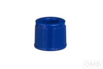 Крышки к пробиркам 13 мм, цвет синий