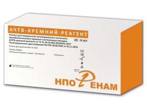 Набор реагентов для определения активированного частичного тромбопластинового времени в плазме крови клоттинговым методом (АЧТВ-тест) по ТУ 21.20.23 - 069-05595541-2020, вариант исполнения 3, номер по каталогу - ПГ-7/3, в составе: АЧТВ-реагент, жидки