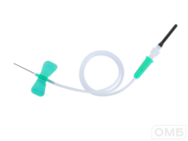 Игла-бабочка Improvacuter (Blood collection set Improvacuter), вариант исполнения: 0,8 мм х 19 мм (21G*3/4"), длина трубки 19 см