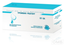 Набор реагентов для определения тромбинового времени (ТРОМБИН-РЕАГЕНТ) по ТУ 9398-012-05595541-2007