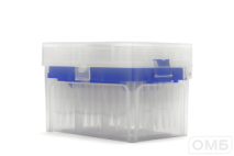 Наконечники одноразовые стерильные для микропипеточных дозаторов, с фильтром, в штативе объемом 1250 мкл, градуированные, удлиненные