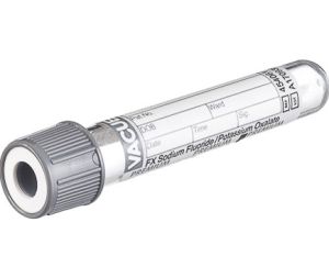 Пробирки вакуумные (2 мл, 13х75 мм, "VACUETTE" с Na фторидом и K оксалатом для измерения глюкозы, "PREMIUM")