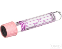 Пробирки вакуумные (4 мл, 13х75 мм, "VACUETTE" с К3 ЭДТА и ингибитором протеолиза апротинином, "PREMIUM")