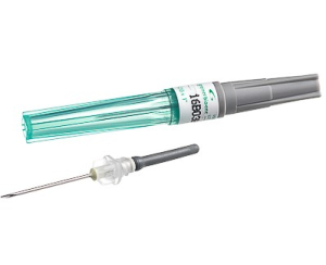 Игла двусторонняя 21Gх1'' ("VACUETTE®" VISIO PLUS" с камерой визуализации, зеленая, 0,8х25 мм)