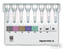 Карты для определения антигенов ситем Rh и KELL DG Gel Rh Pheno+KELL