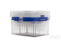 Наконечники одноразовые стерильные для микропипеточных дозаторов, MAXIPENSE (с пониженной адгезией), в штативе объемом 1000 мкл, градуированные