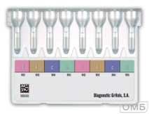  Карты для определения антигенов системы Rh DG Gel Rh Pheno