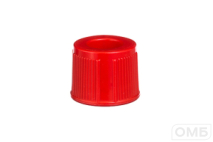 Крышки к пробиркам 13 мм, цвет красный